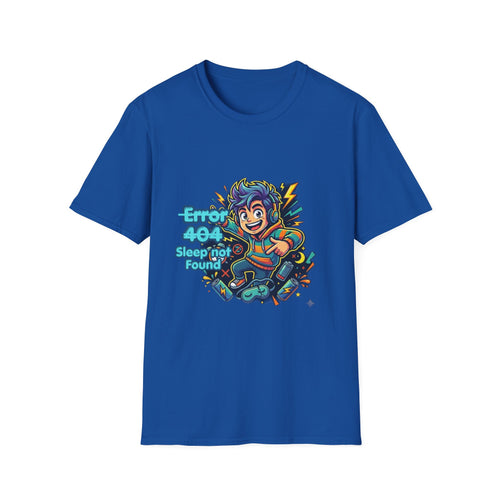 Gamer 'Error 404 Sleep Not Found' T-Shirt