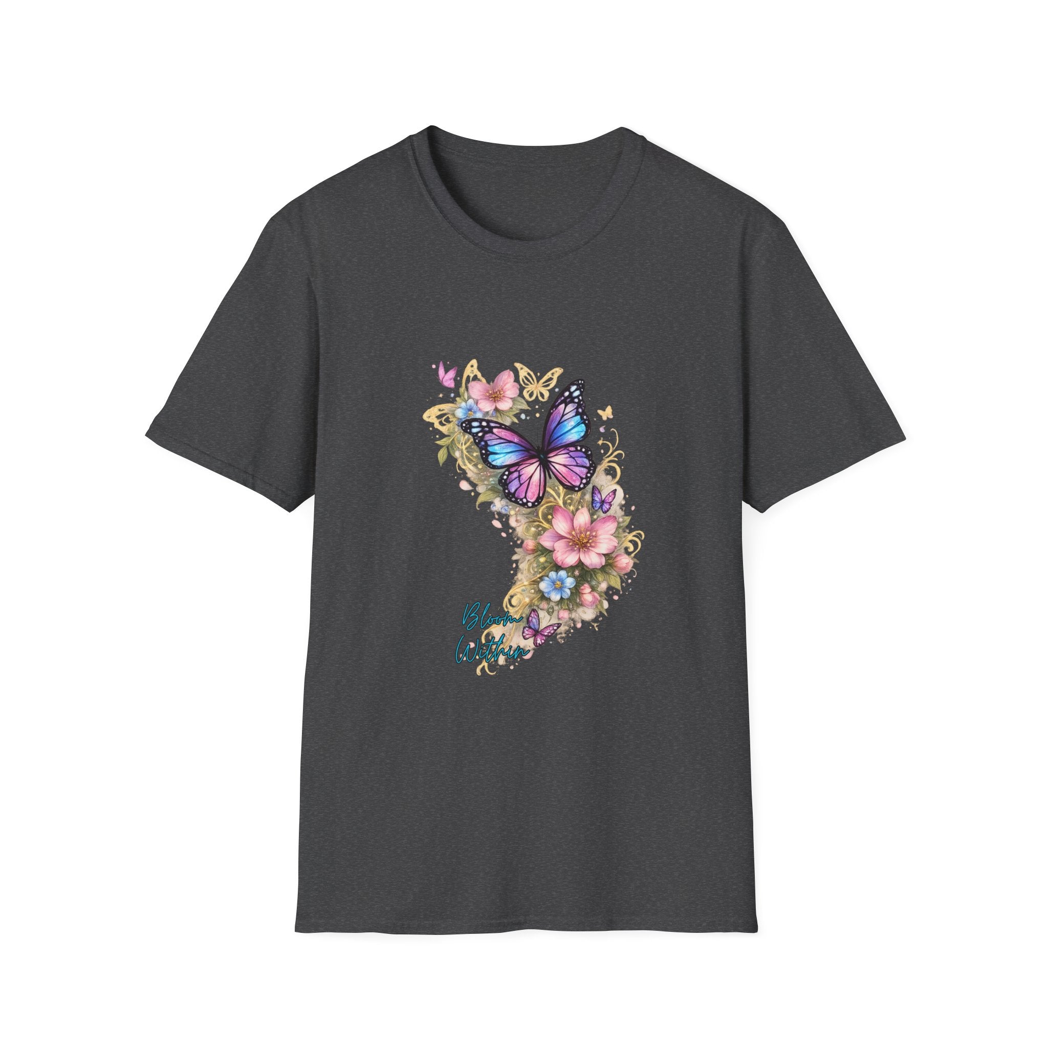 Bloom Within: Butterfly Bloom T-shirt