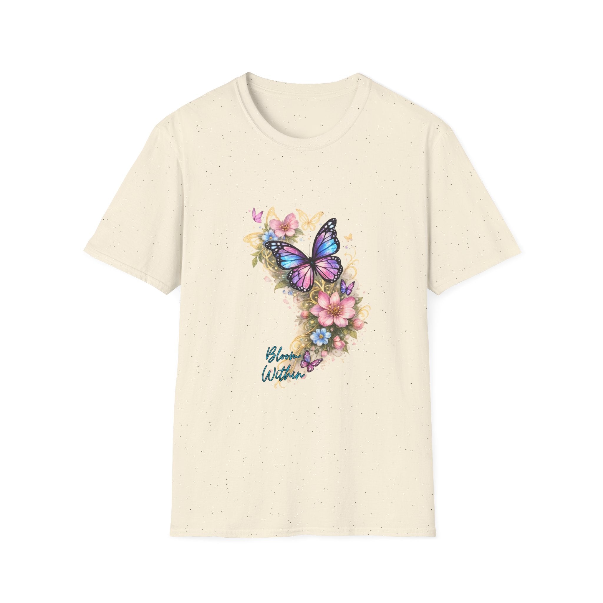 Bloom Within: Butterfly Bloom T-shirt